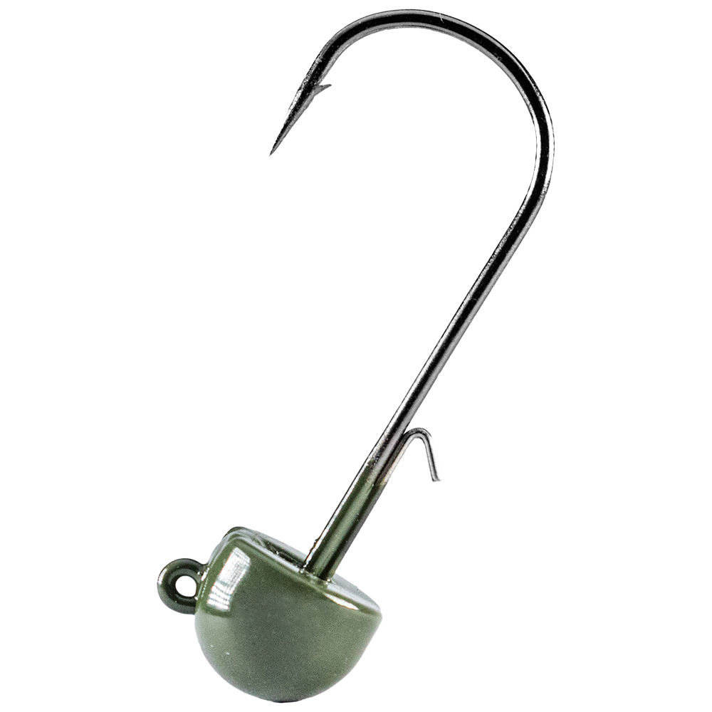 LMAB Tungsten Ned Jig #2/0 green pumpkin