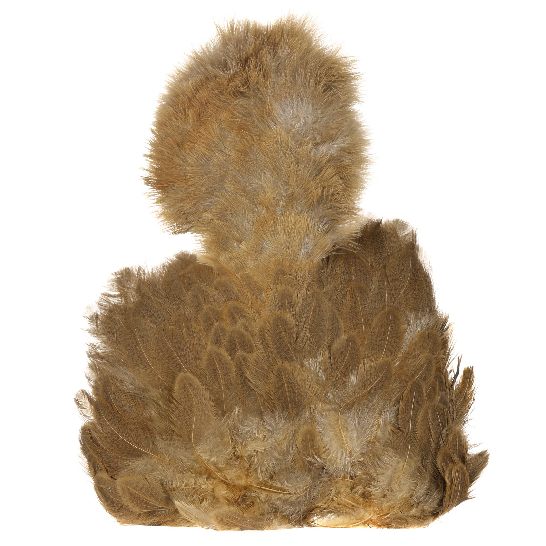 mottled grey dyed march brown