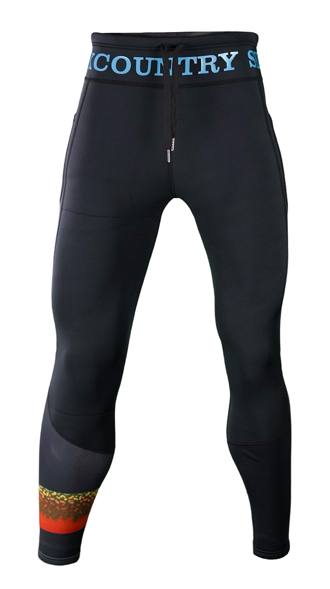Backcountry Skinz Z-Series Neoprene Wet Wading Leggins Black Char