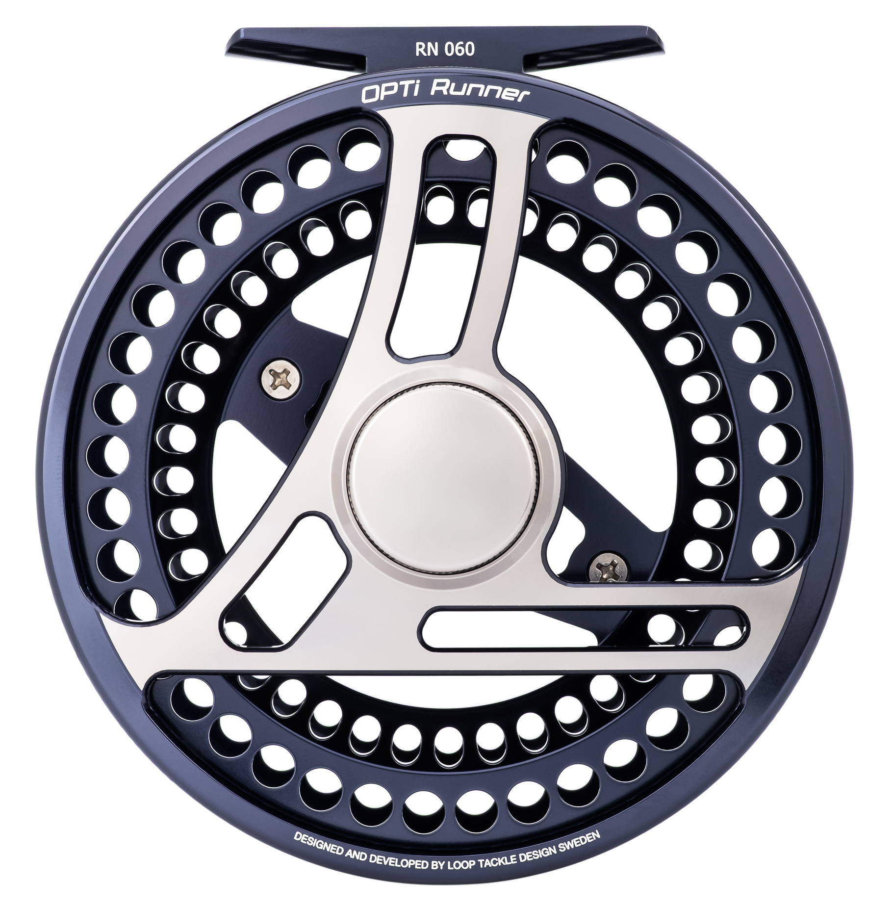 Loop Opti Runner fly reel Storm Blue
