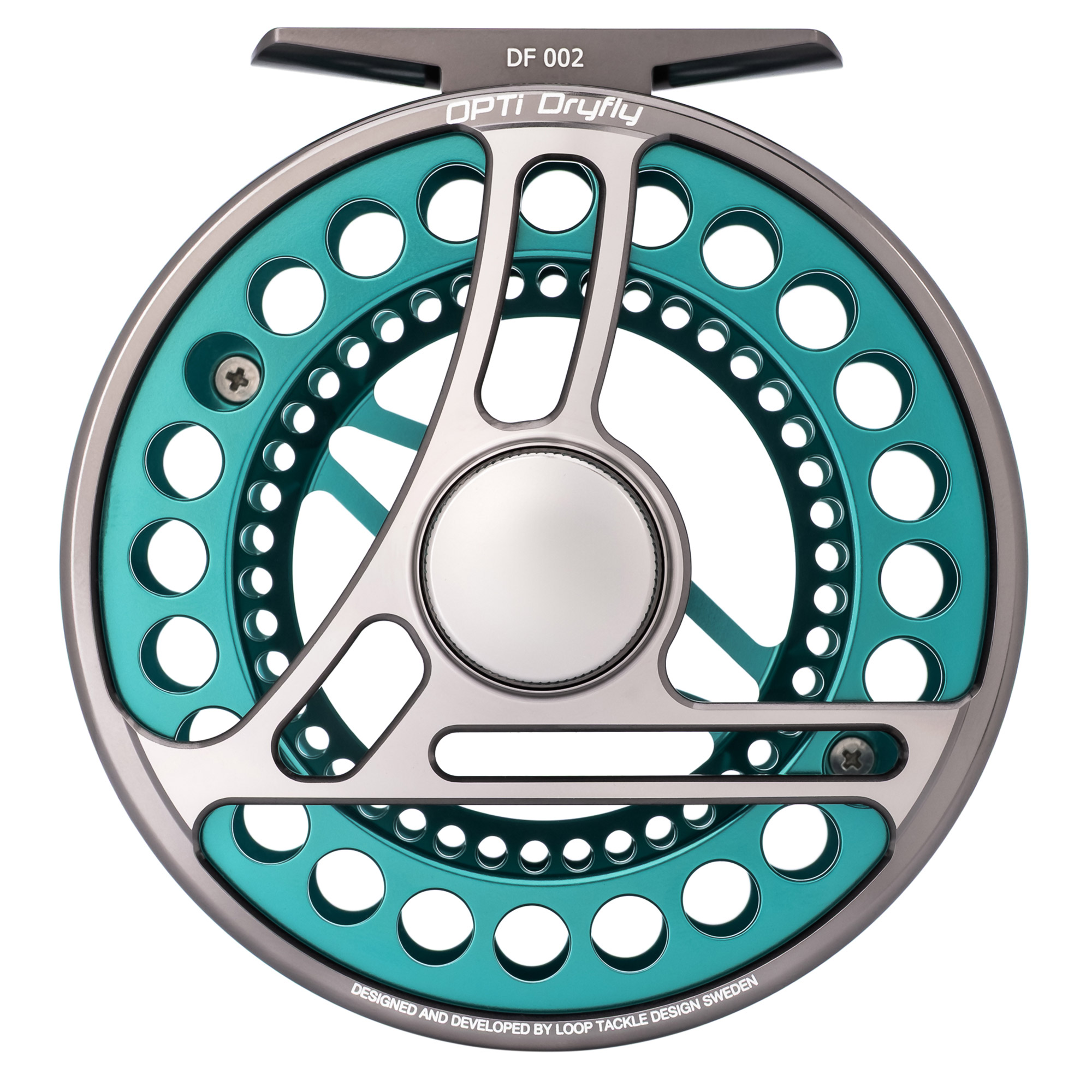Loop OPTI Dryfly Limited Edition Fly Reel Aurora Turquoise