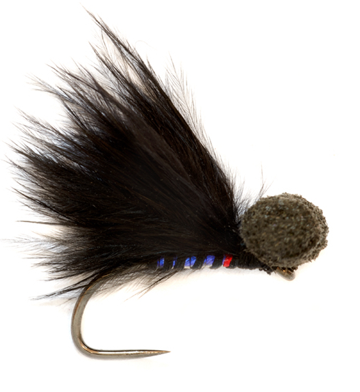 P-24206_Fulling_Mill_Jenkins_Cormorant_Booby_UV Fulling Mill Dry Fly - Jenkins Cormorant Booby UV Barbless