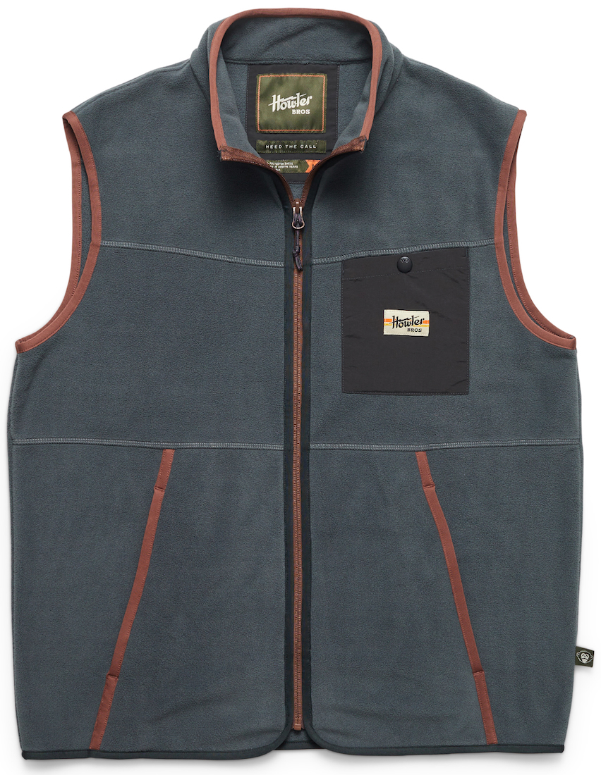 P-26016_Howler_Brothers_Vest_Fog2 Howler Brothers Free Range lightweight Fleece Vest - fog