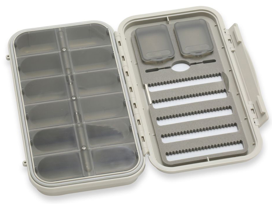 C&F Design CF-3305DD+ Dry Dropper Fly Case Large off-white