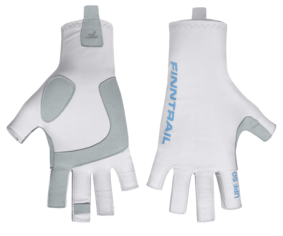Finntrail Wave Fishing Sun Glove UPF50+ Grey