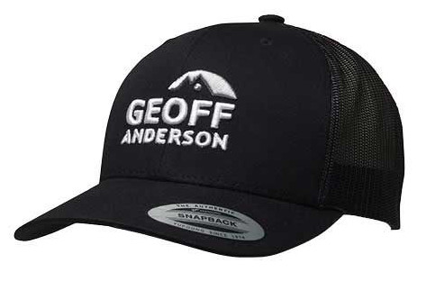 Geoff_Anderson_Snapback-_Trucker_Cap_Hat_black Geoff Anderson Snapback Trucker Cap Hat black