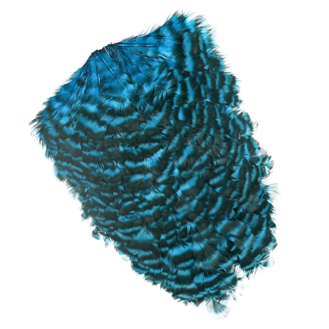 grizzly dyed kingfisher blue