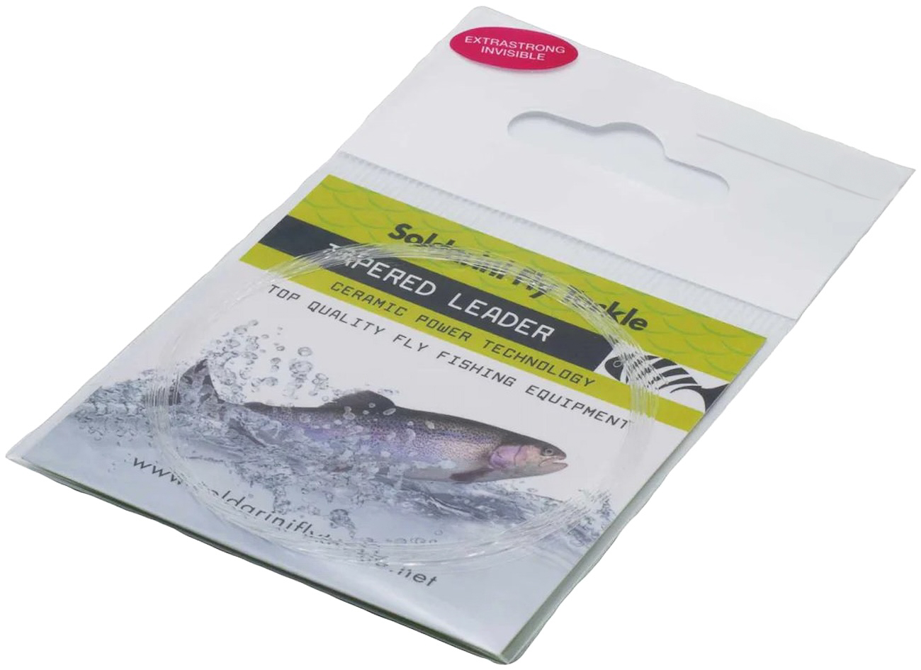 Soldarini Tapered Leader 12 ft leader clear