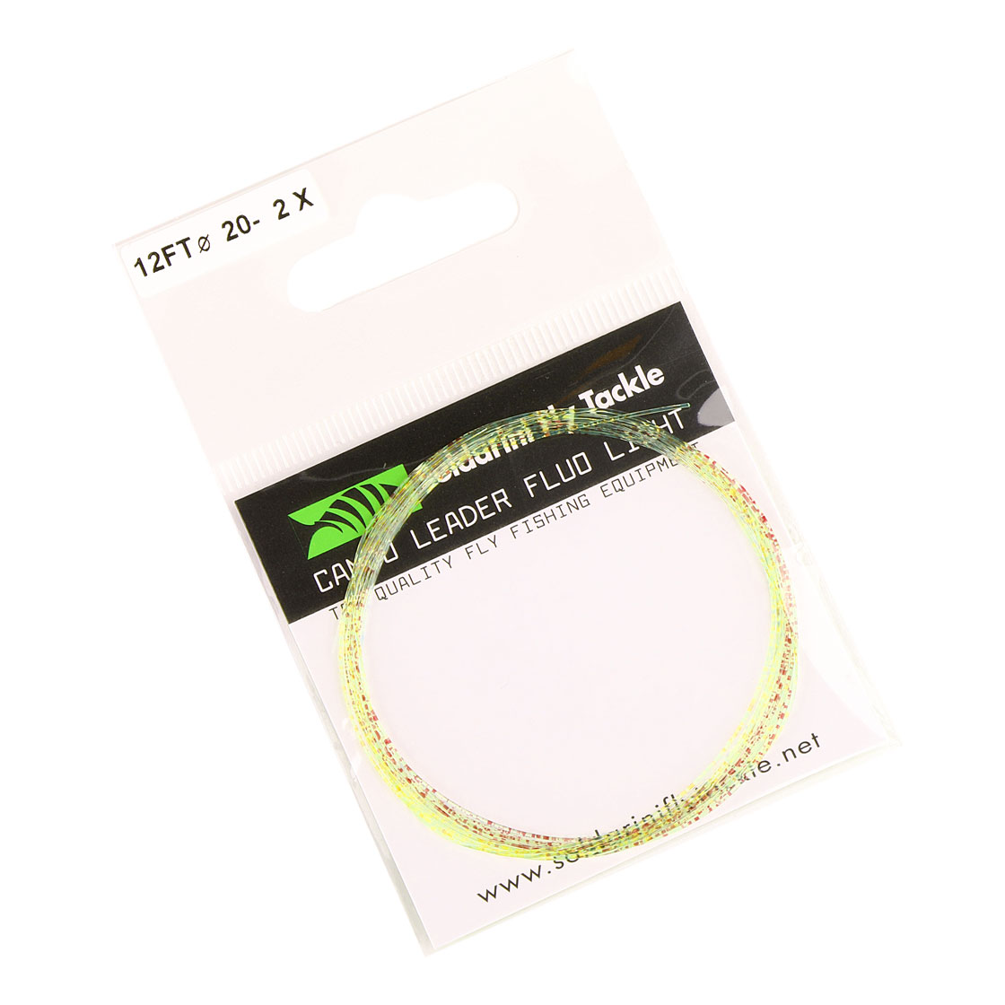 Soldarini Fly Tackle Fluo Light Camou Leader 12 ft