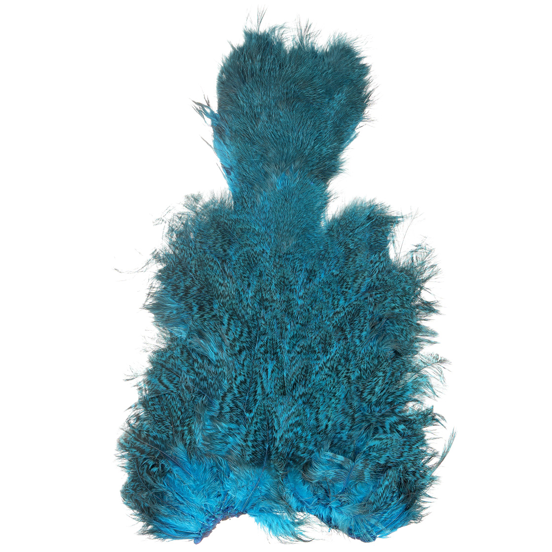 speckled dyed kingfisher blue