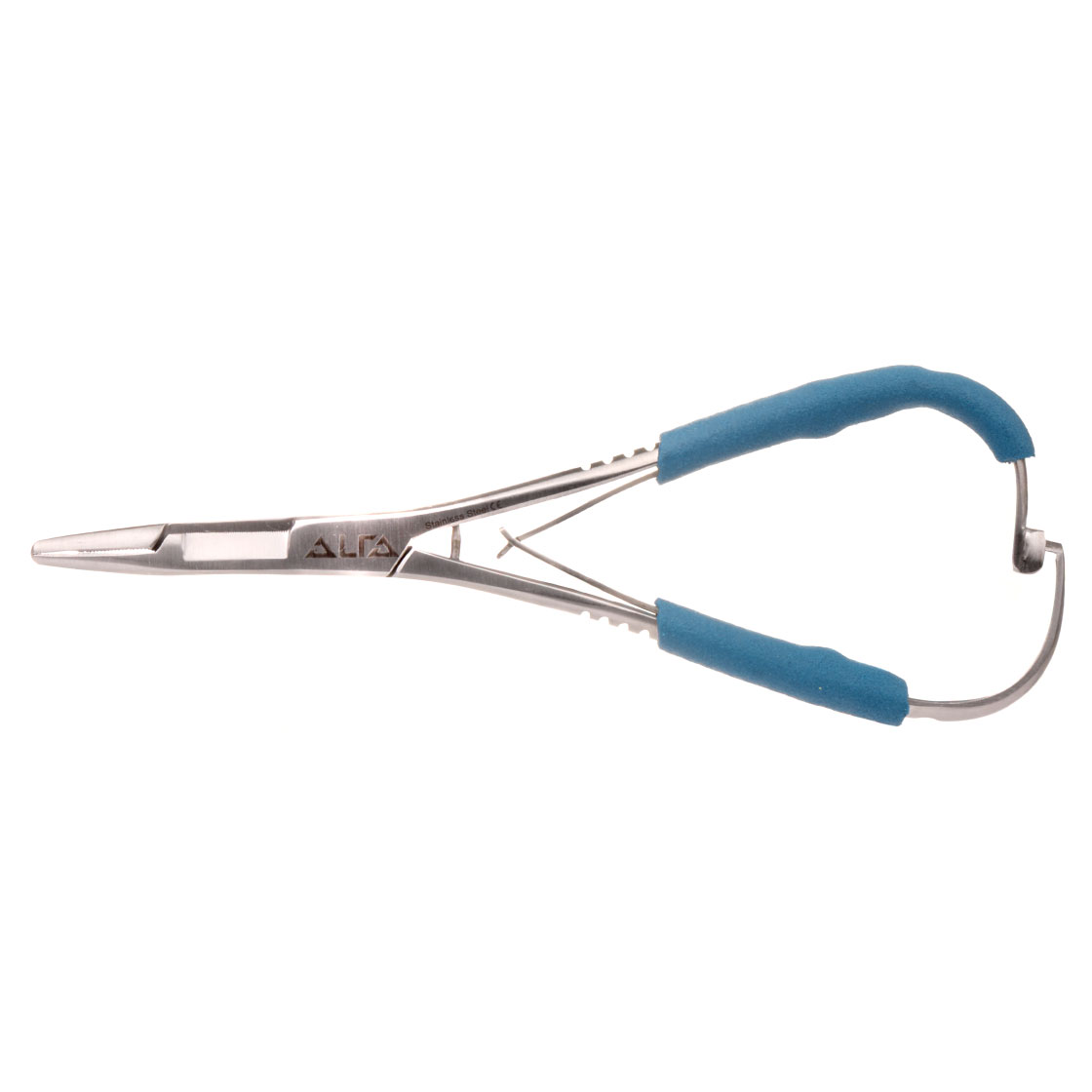 Alfa Mitten Scissor Forceps teal blue