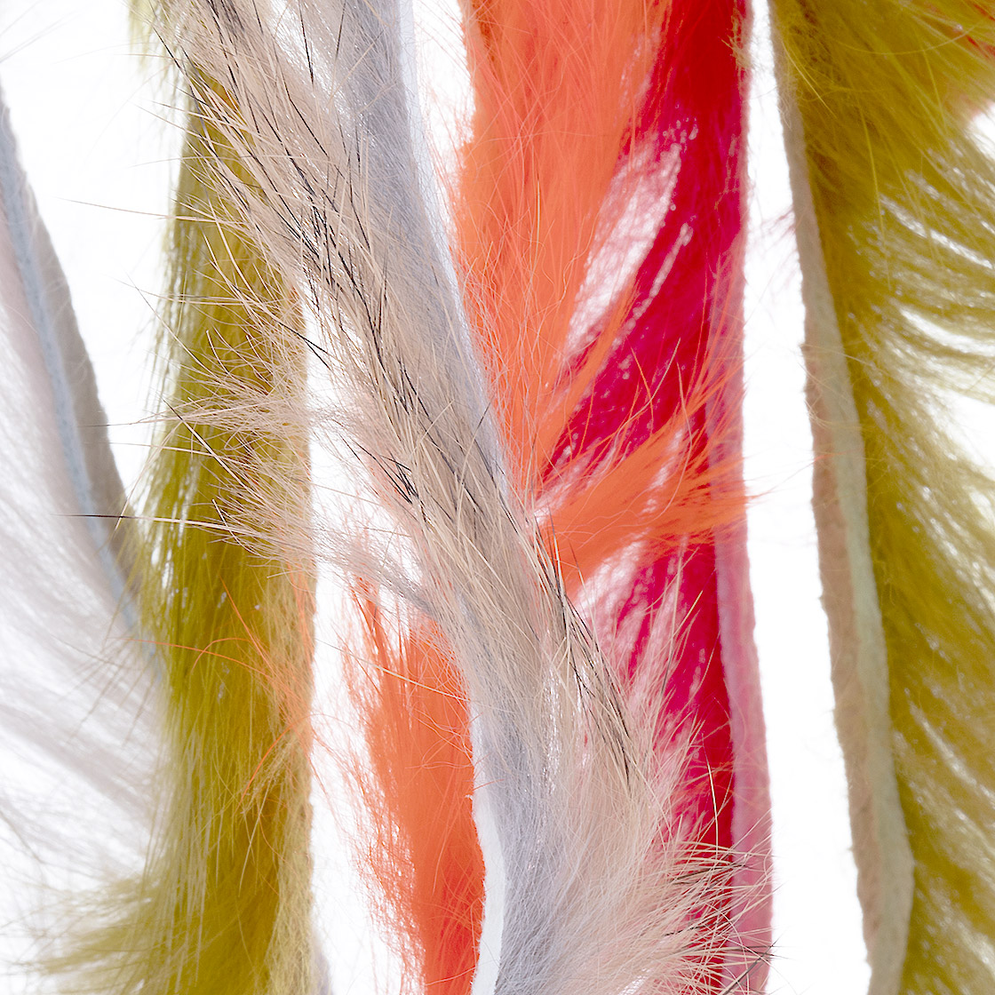 Hareline Micro Rabbit Zonker Strips