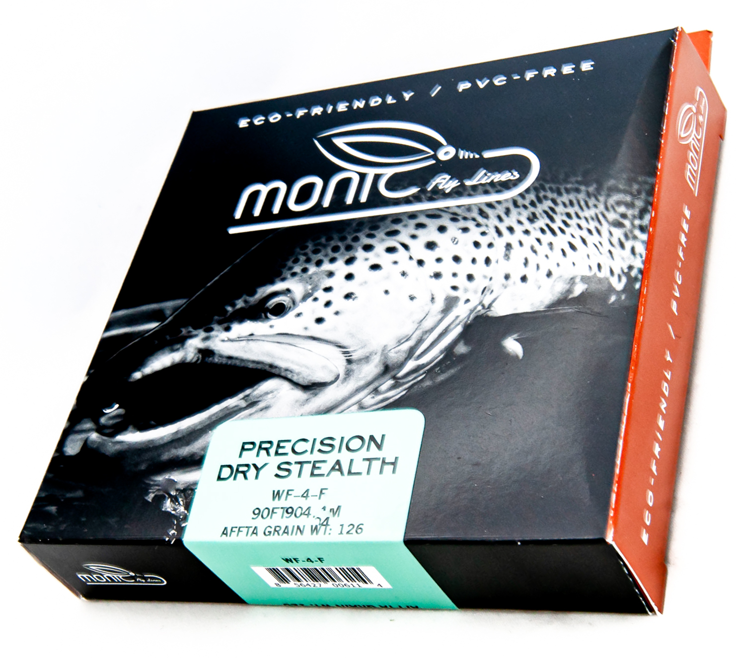 P-21972_Monic_Precisin_Dry_Stealth_Clear_Titel Monic Precision Dry Stealth Clear Tip Single Handed Fly Line Floating