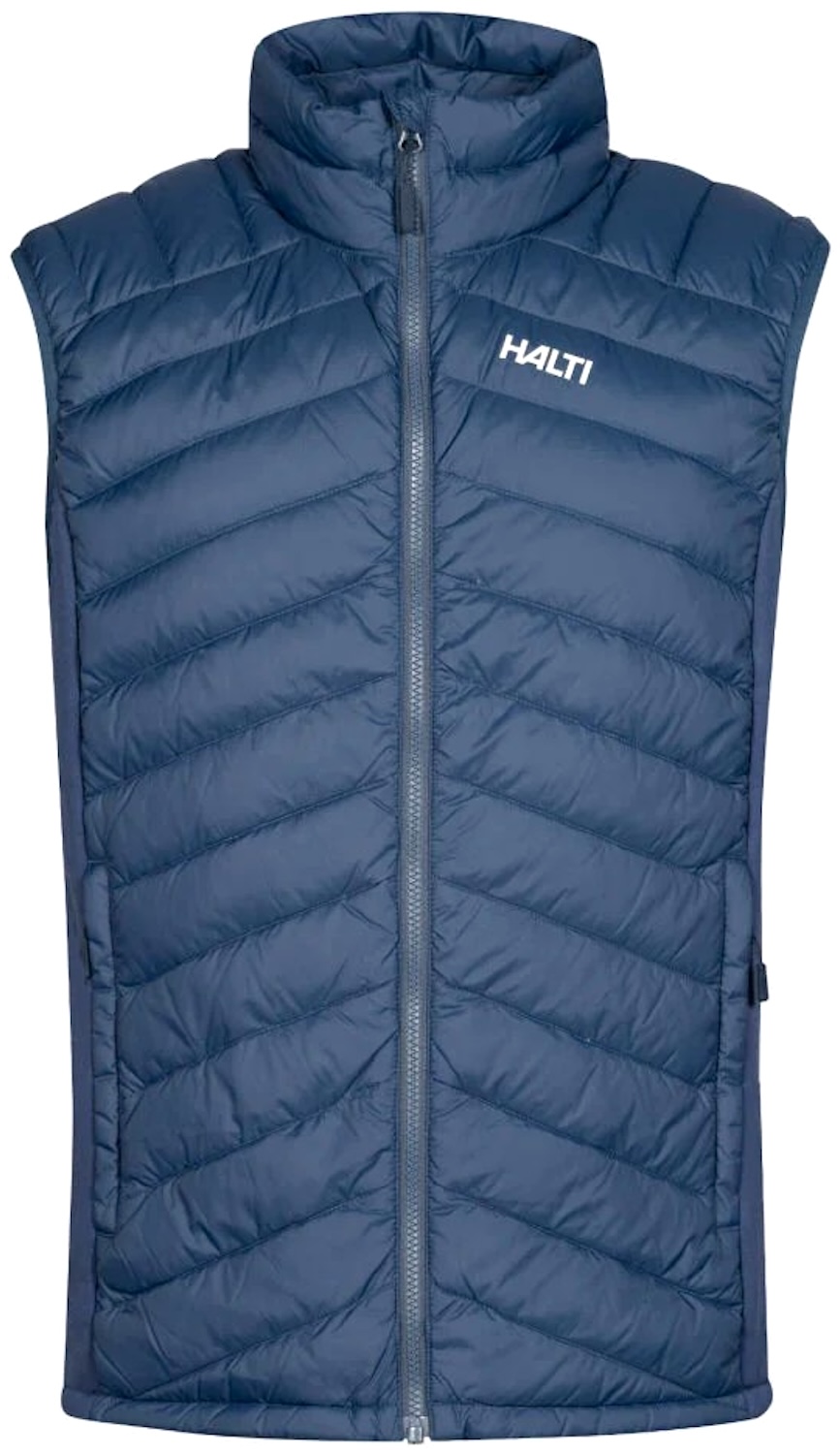 Halti Huippu Down Hybrid Vest Vest Sargasso Sea Blue