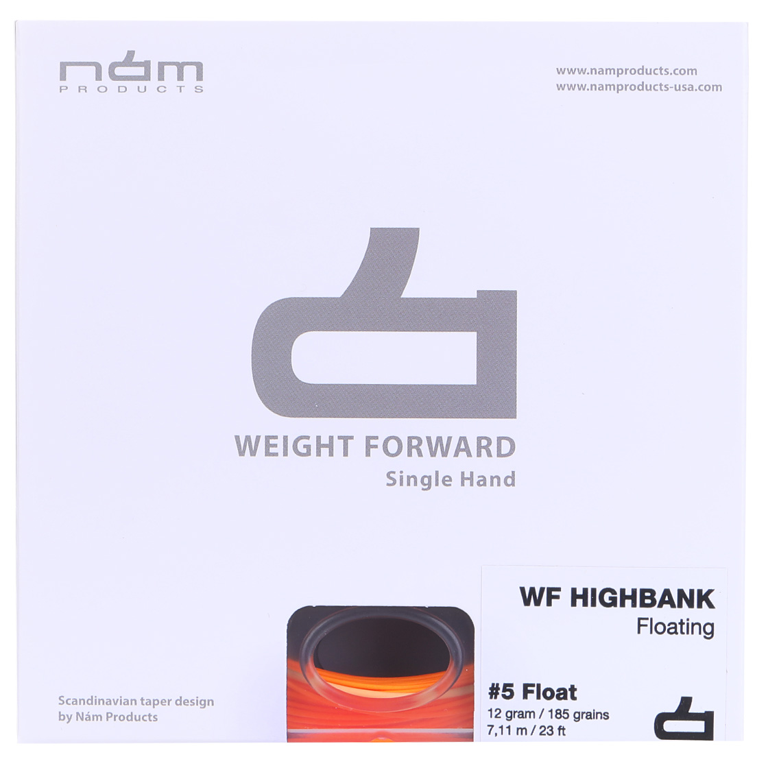 Nam Highbank Short Belly Floating Flyline HD-55lbs Power Core WF Nam Highbank Short Belly Floating Flyline HD-55lbs Power Core WF
