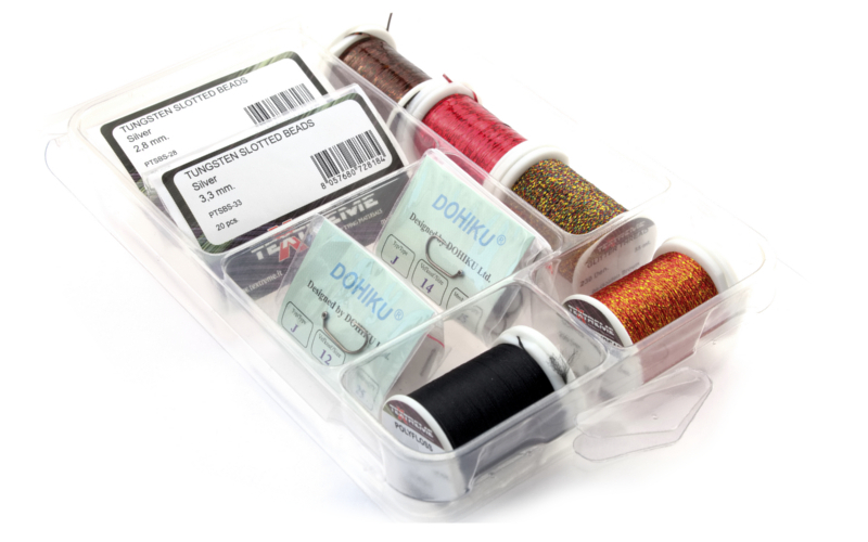 Textreme Tying Kit Perdigones inclusive box