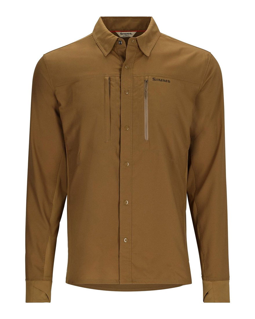 Simms Intruder Bicomp Shirt driftwood