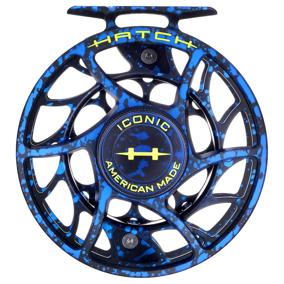 Hatch Limited Custom Dark Matter Iconic Reel Large Arbor Fly Reel