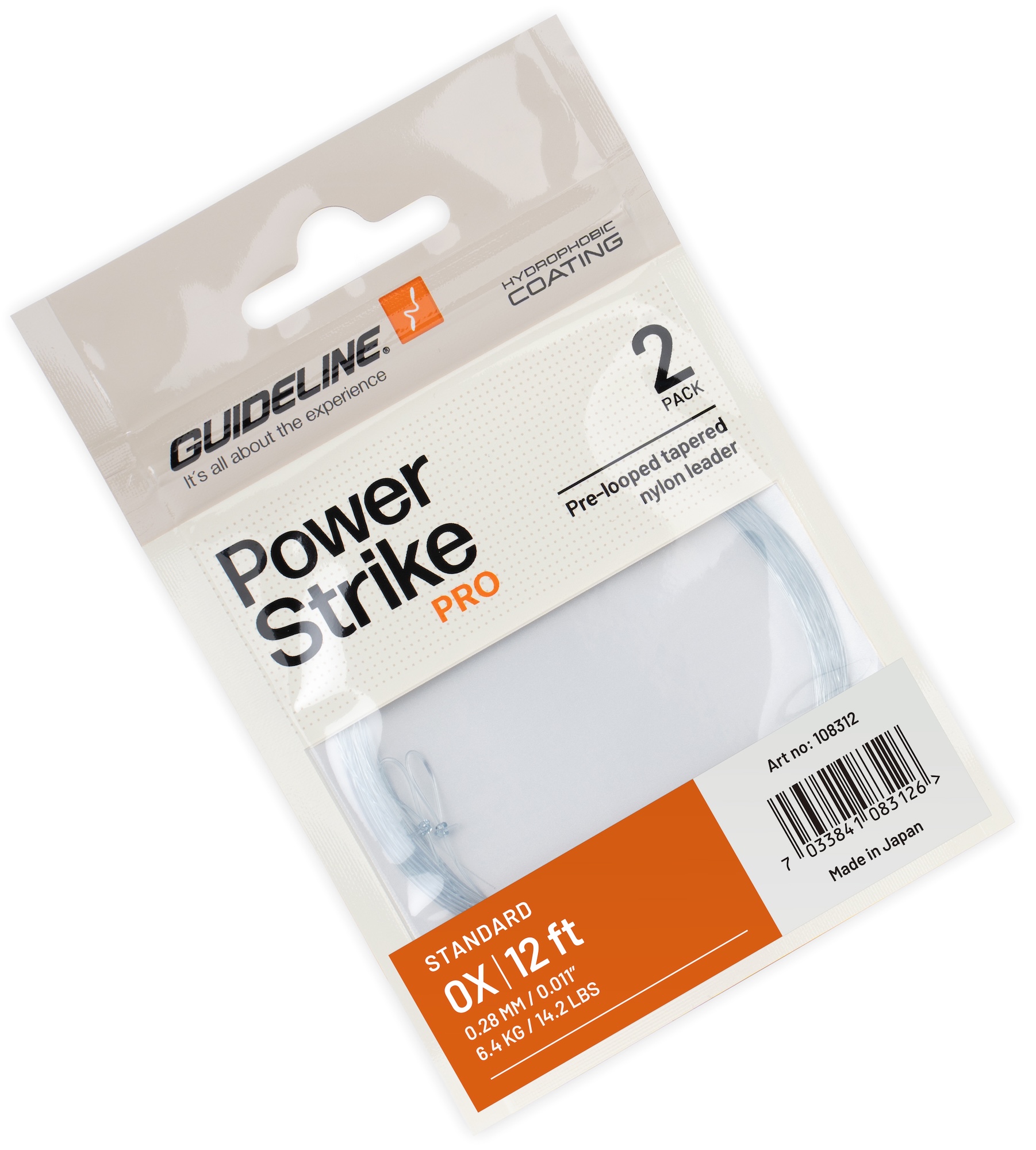 Guideline Standard 12 ft Tapered Leader Leader