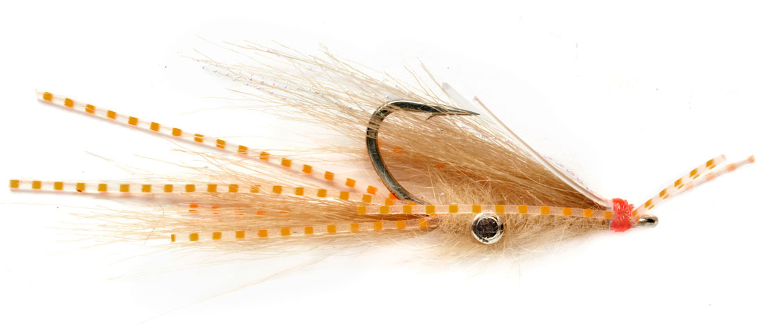 Fulling Mill Saltwater Fly - Squimp Shrimp orange