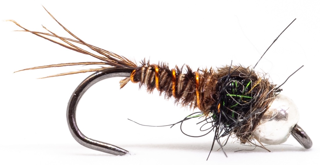 Superflies PTN Silver Tungsten Nymph Superflies PTN Silver Tungsten Nymph