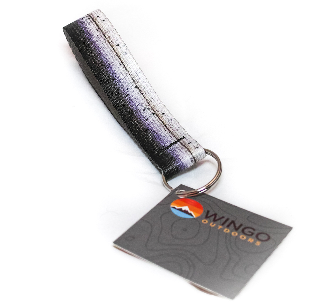 Wingo Key Fob Atlantic Salmon by Mikael Jenei