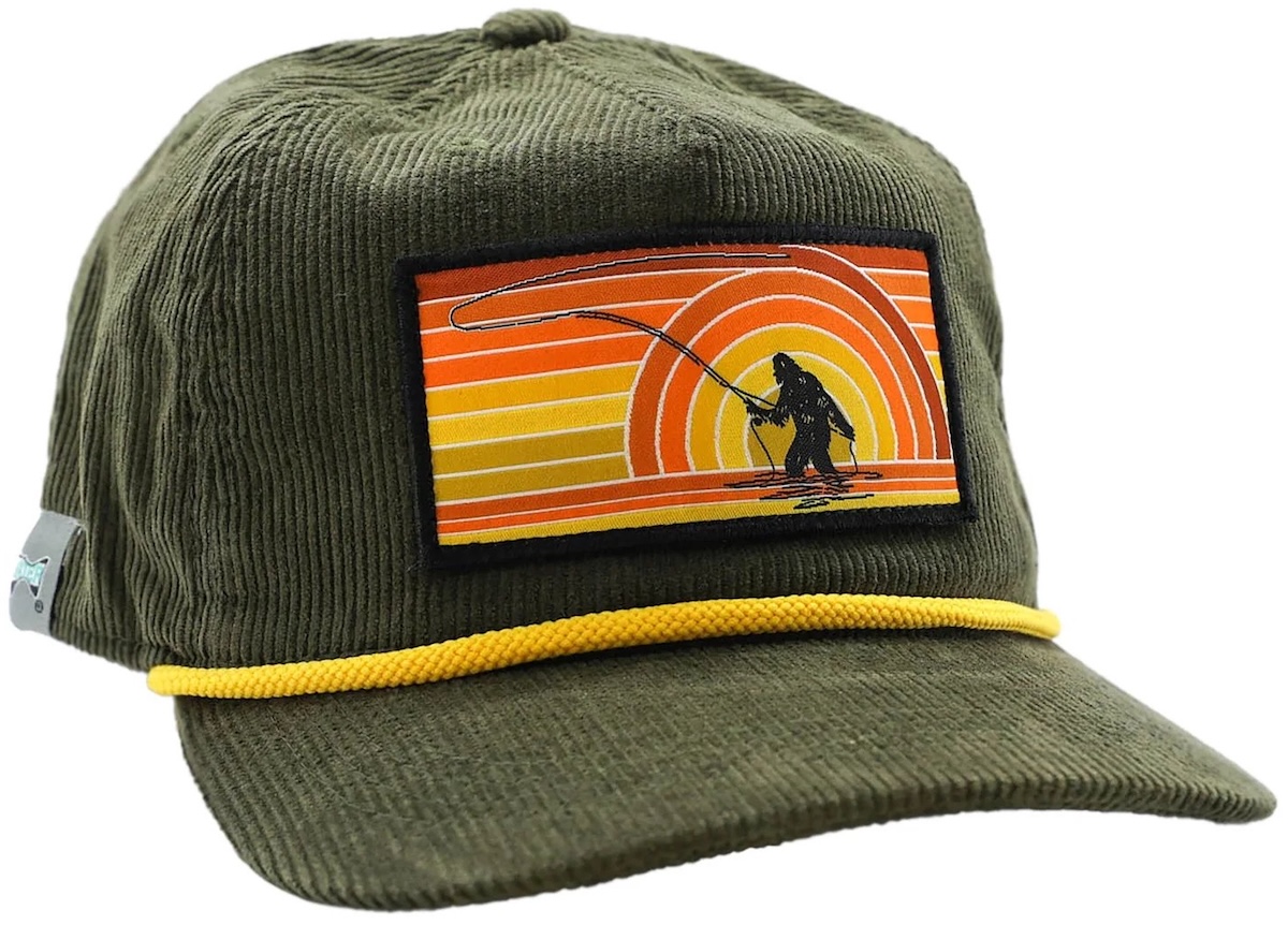 RepYourWater Hat Sunset Squatch Corduroy Edition Cap