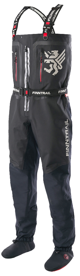 Finntrail Wader Speedmaster-Z Waders with Zip graphite Finntrail Wader Speedmaster-Z Waders with Zip graphite