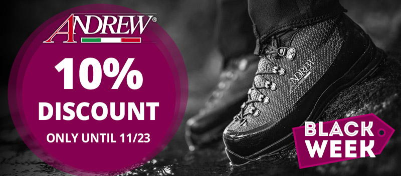 BLACK DEAL: 10% off Andrew until 11/23