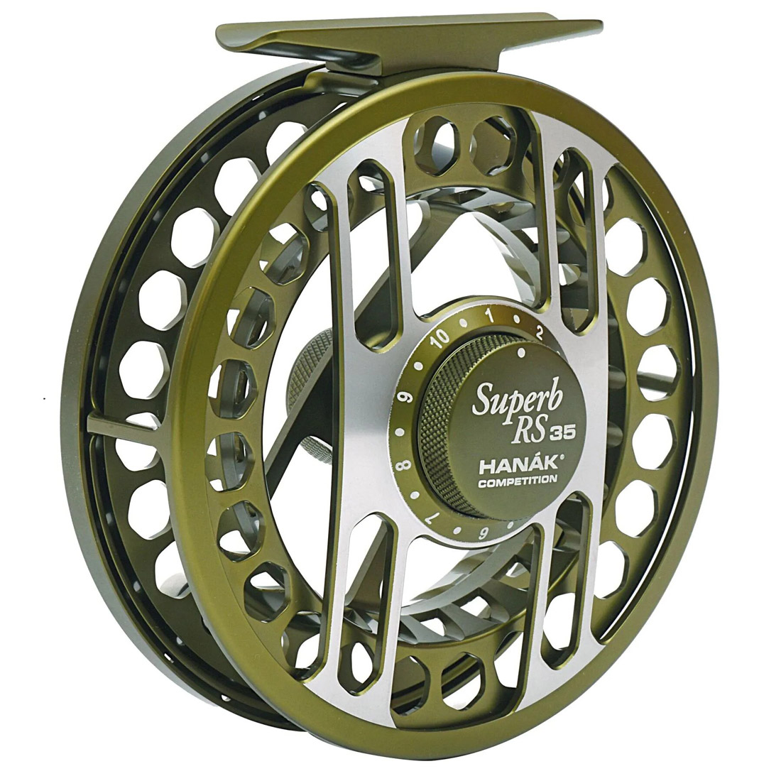Hanak Superb RS 35 Fly Reel matte-olive