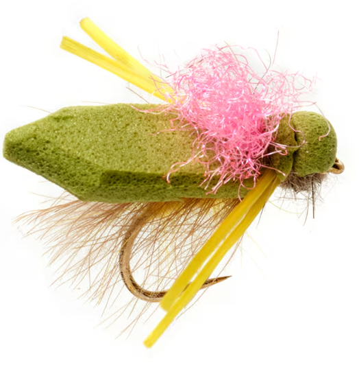 Fulling Mill Tactical Terrestrials Procters Flip Flop Tussock Cicada Pink Wing 