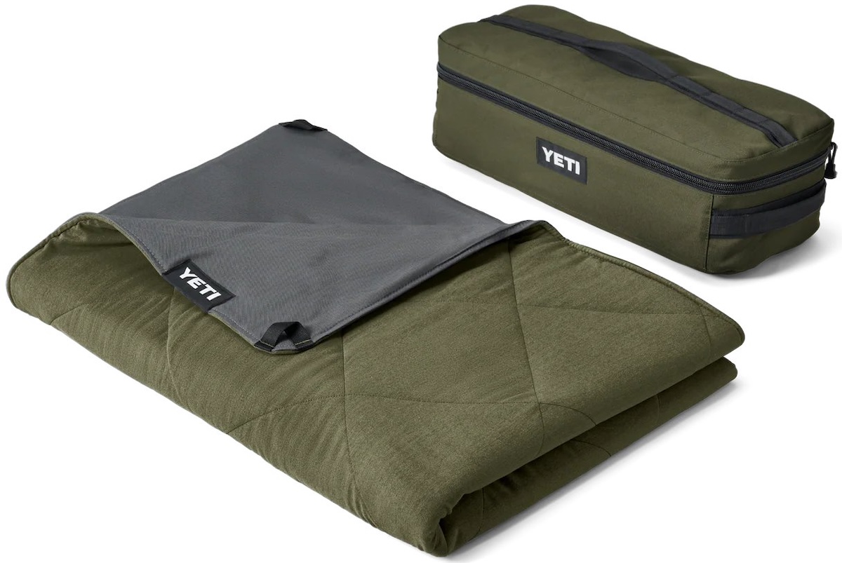 Yeti Lowlands Waterproof Outdoor Blanket Olive