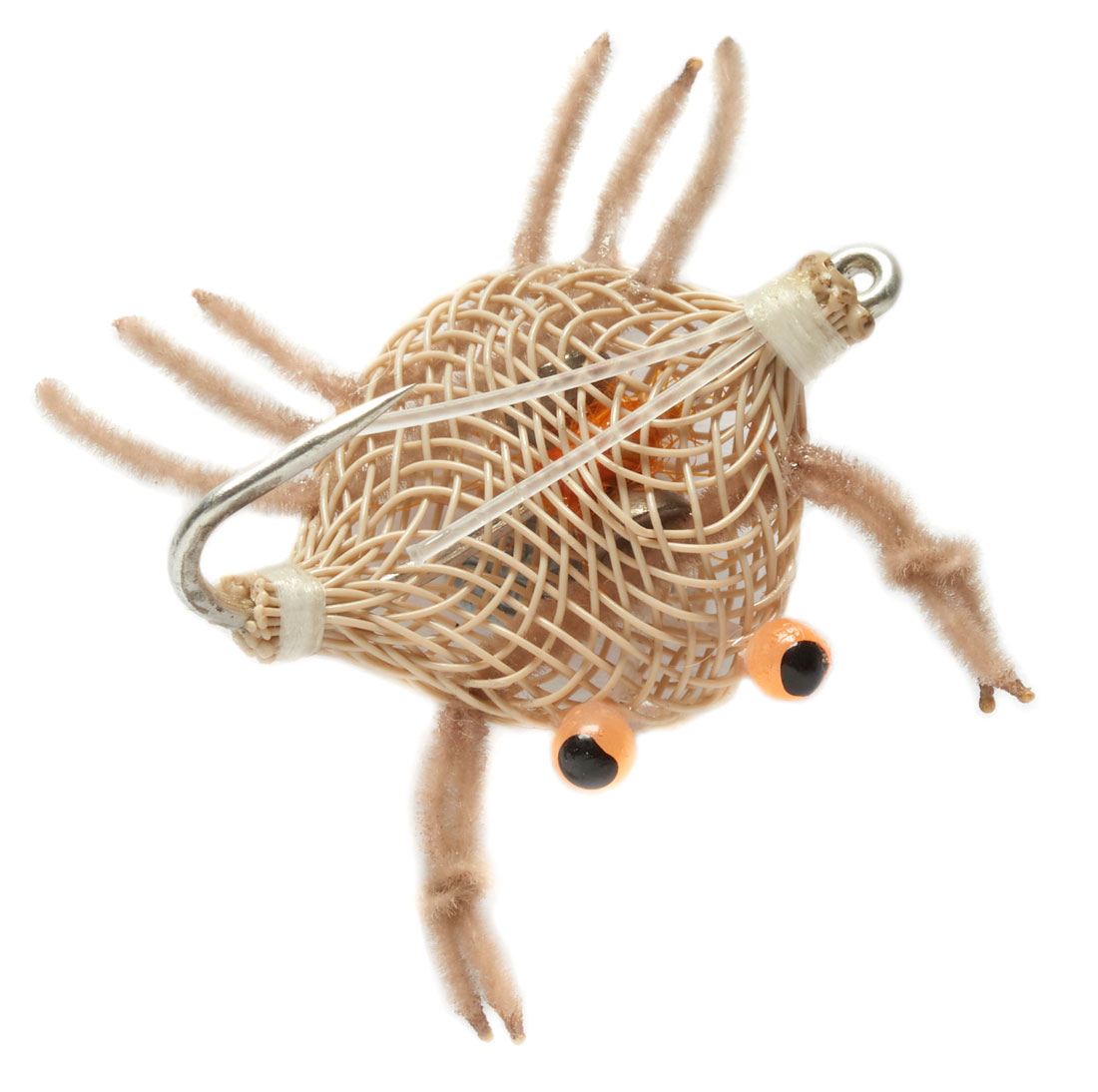 Fulling Mill Saltwater Fly - Micro Flexo Crab Weedless tan