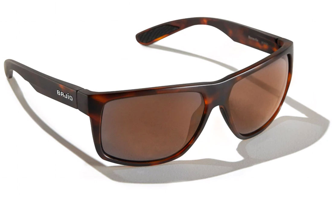 Bajio Polarized Glasses Boneville - Dark Tort Matte (Copper PC)