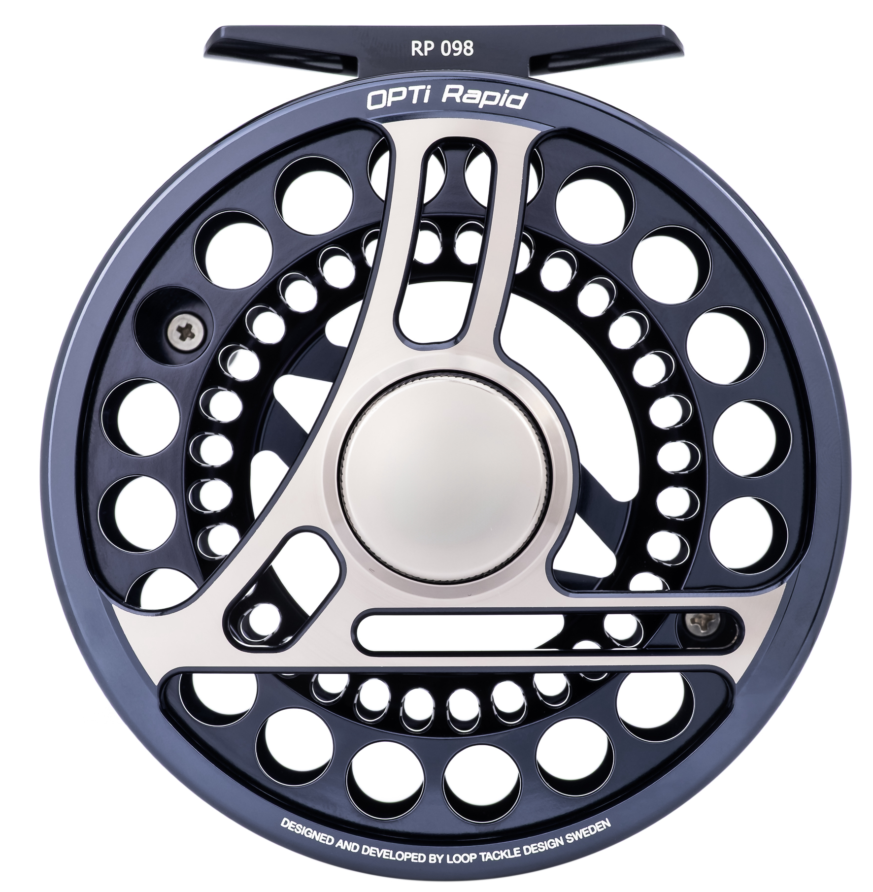 Loop Opti Rapid fly reel Storm Blue