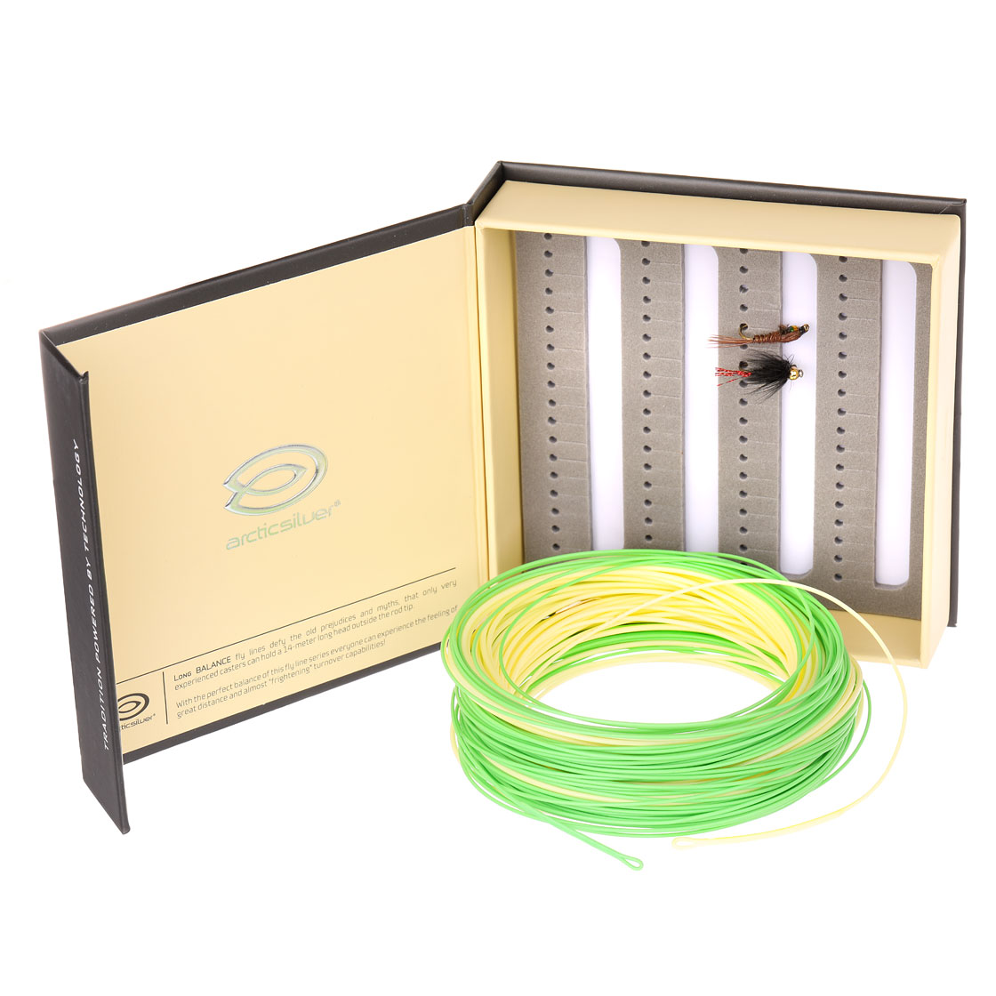 P-19082_ArcticSilver-MD-Long-Balance-Fliegenschnur-Floating ArcticSilver MD Long Balance Fly Line Floating