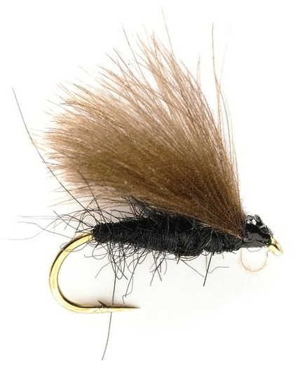 Fulling Mill Dry Fly - CDC Black