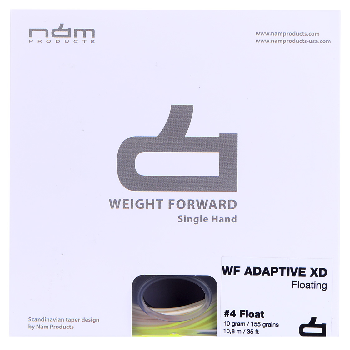 Nam Adaptive XD Floating Flyline HD-55lbs Power Core WF