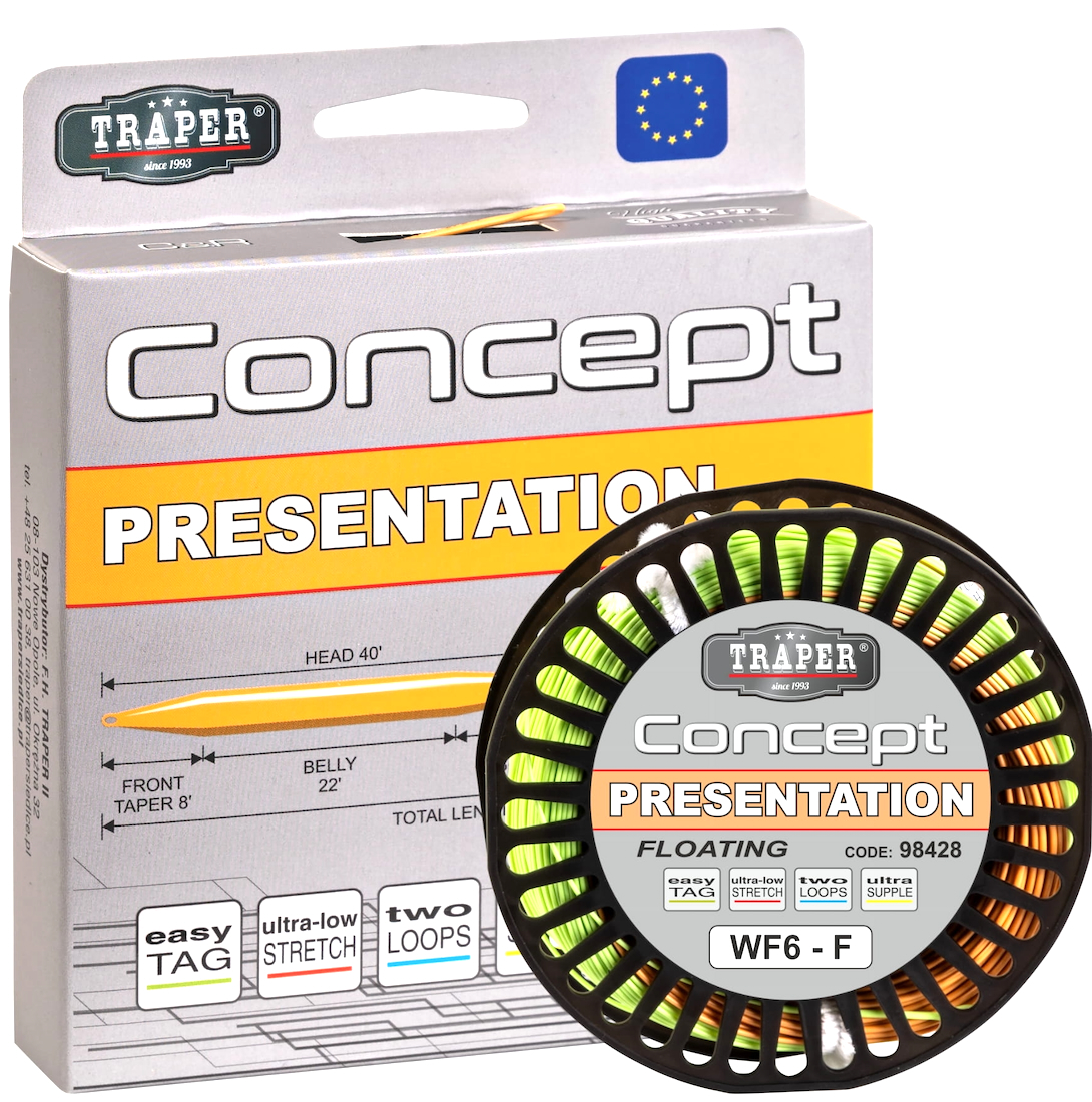 Traper Concept PRESENTATION WF Floating Fly Line Traper Concept PRESENTATION WF Floating Fly Line