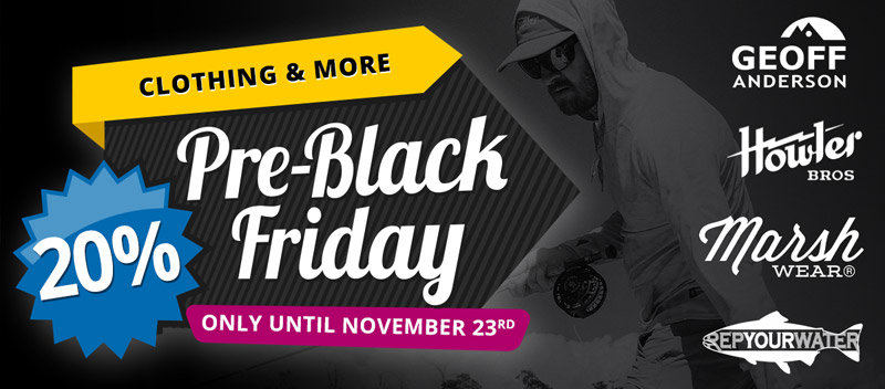 Pre-Black Friday: 4 Brands - 20% off Clothing & more