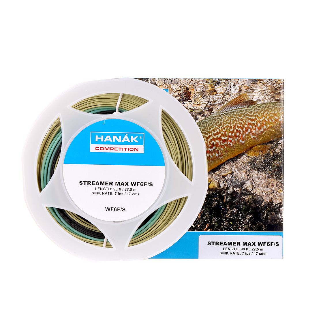 Hanak Streamer MAXX-SINK-TIP Float/Interm/Sink7  # 6 -200 grain Fyl Line