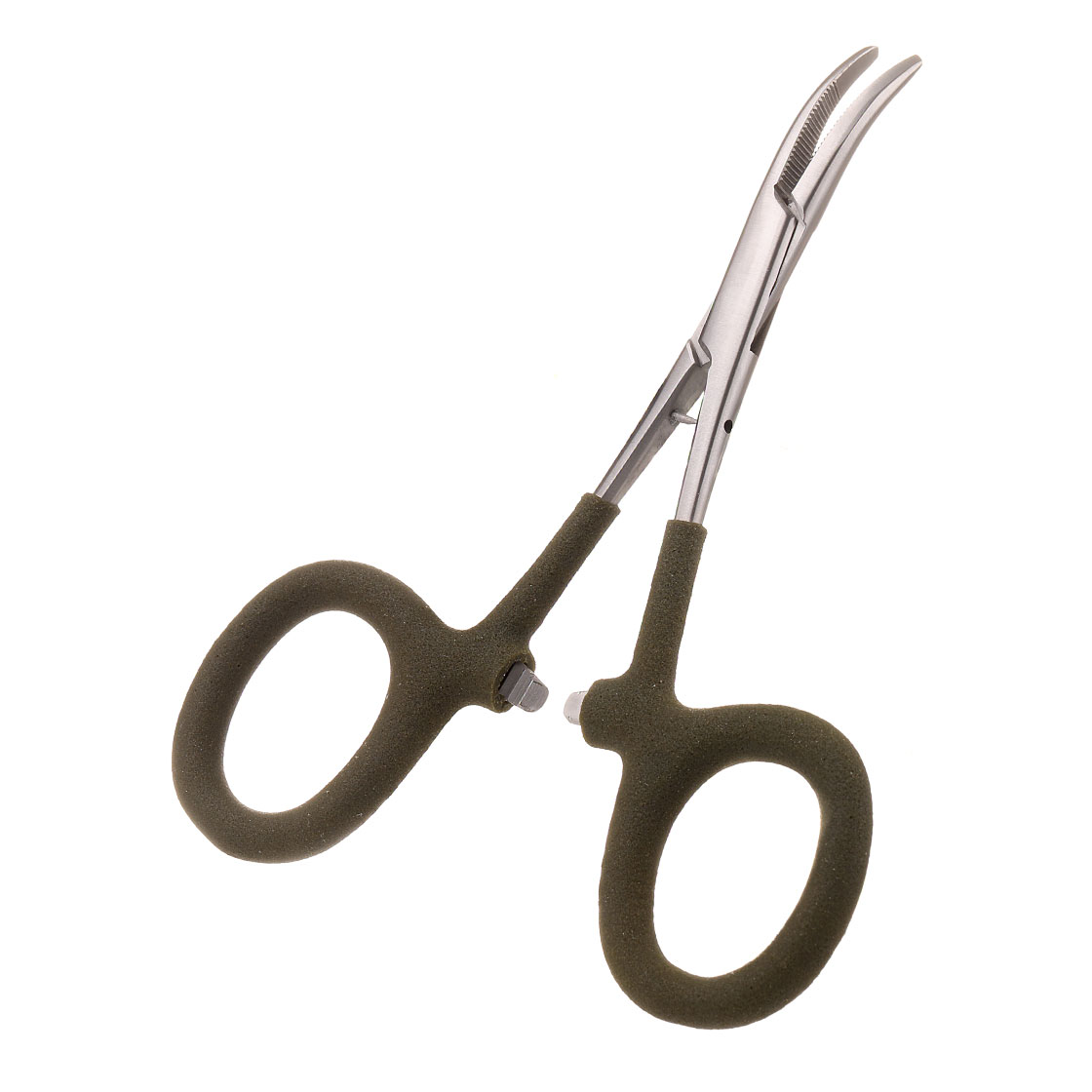 P-20450_curved_zange_olive_foto Alfa Comfort Grip Pliers Curved olive