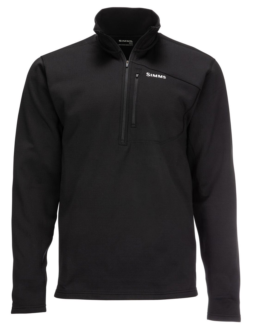Simms Thermal 1/4 Zip Top black