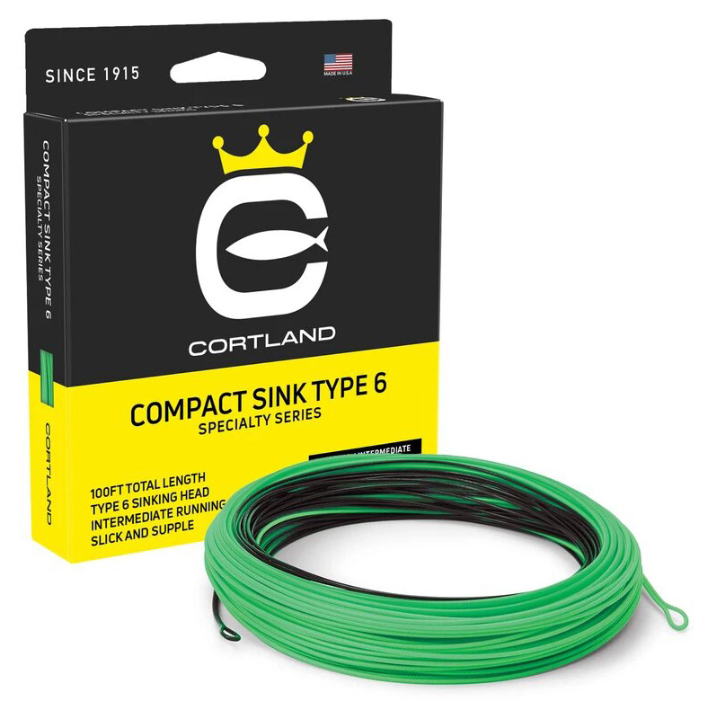 Cortland_Compact_Sink6_Fliegenschnur_1 Cortland Compact Sink Fly Line Sink6