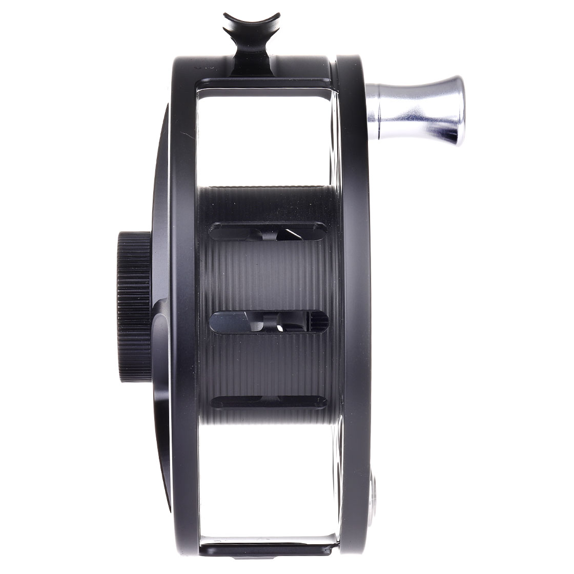 P-23102_Hatch-Iconic-Fly-Reel-Fliegenrolle-Mid-Arbor-black-silver_foto-3
