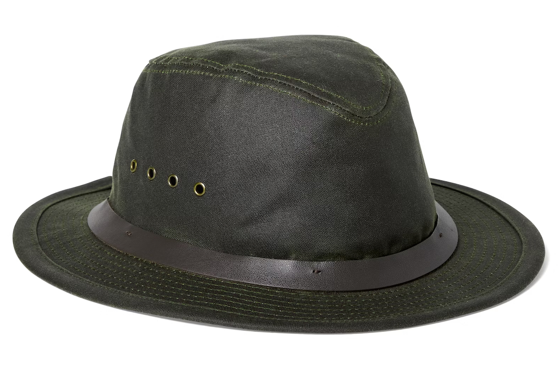 P-22978_Filson_Tin_Cloth_Packer_Hat_Ottergreen_3 Filson Tin Cloth Packer Hat otter green