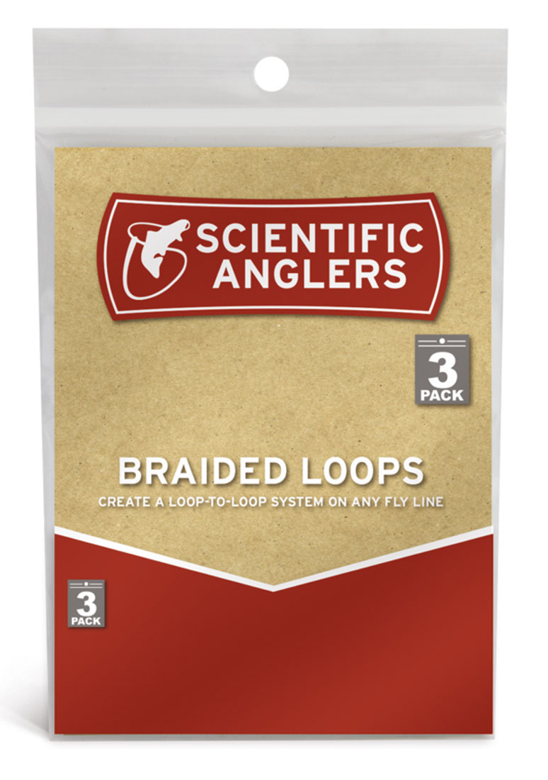 SA-Braided-Loop-100lbs Scientific Anglers 3-Pack Braided Loops 100lb