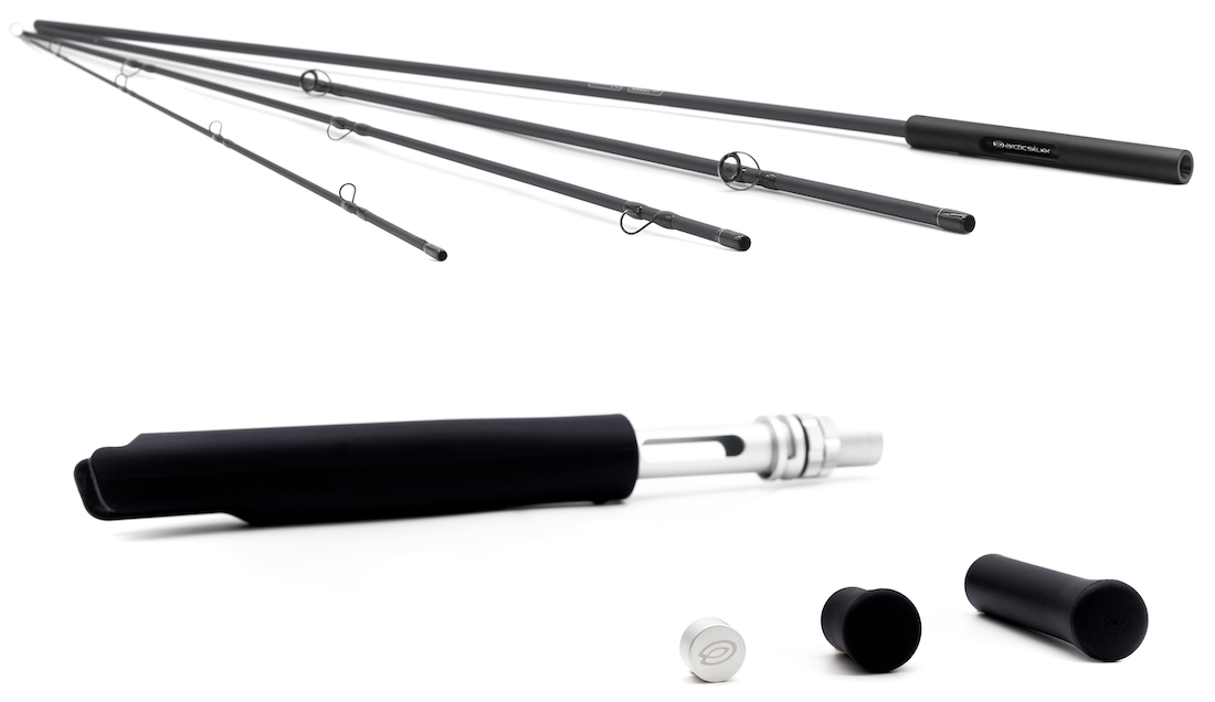P-27381_Arctic_silver_Fonna_Fast_Action_Fliegenrute_ ArcticSilver FONNA Medium-Fast-Action single-handed fly rod
