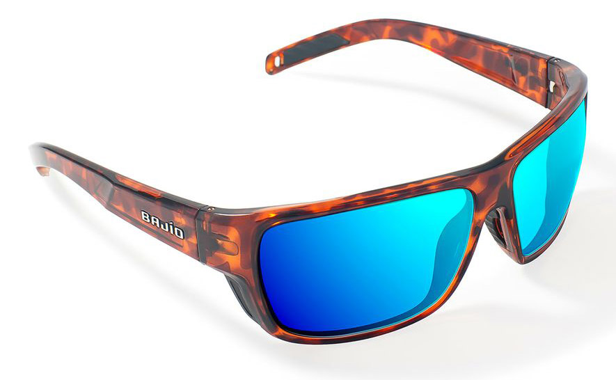 Bajio Polarized Glasses Rigolets - Brown Tort Gloss (Blue Mirror Glass)