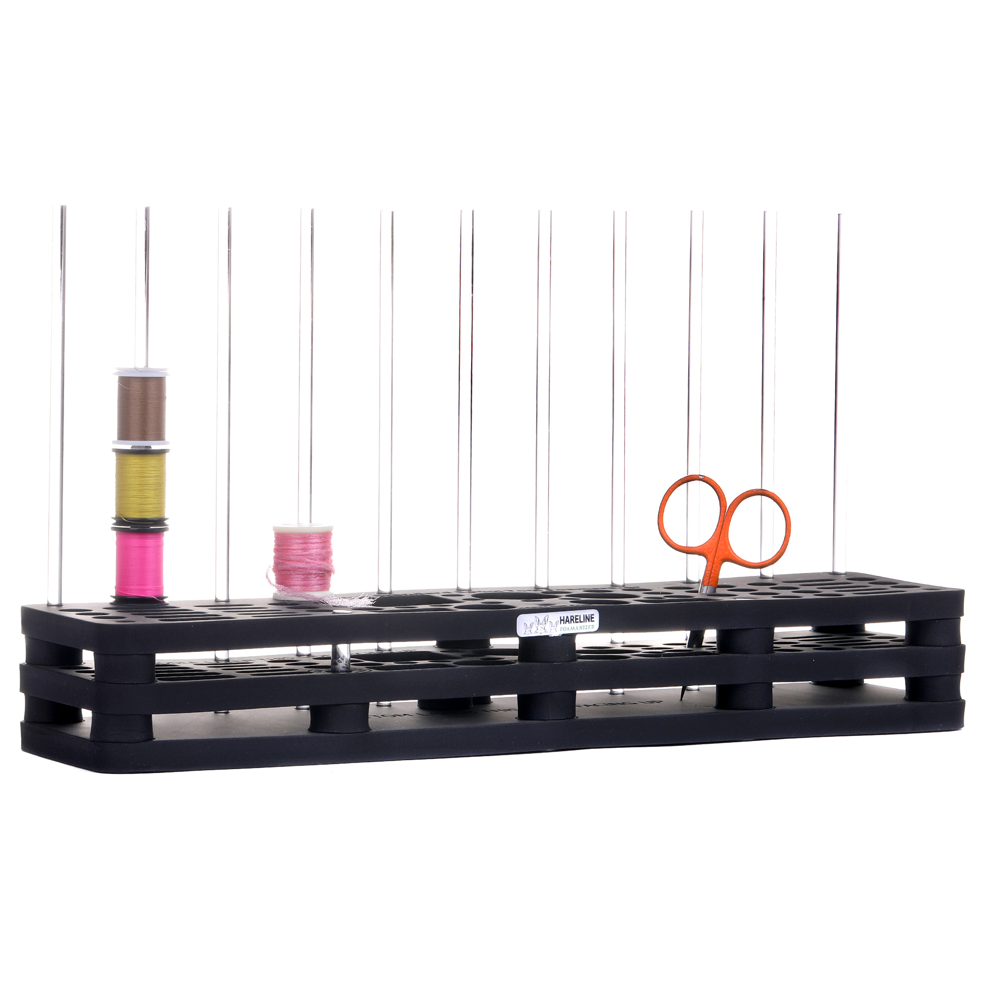 Hareline Standard Spool / Tool Module Foamaniser 16" - Storage station for the tying table Hareline Standard Spool / Tool Module Foamaniser 16" - Storage station for the tying table